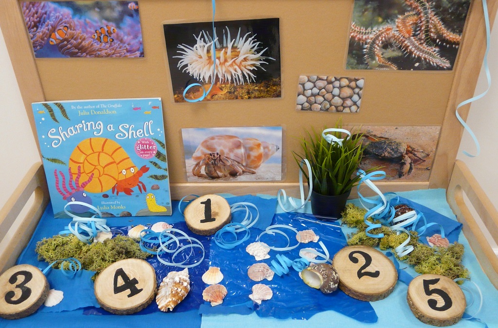Ocean learning presentation at a nusery
