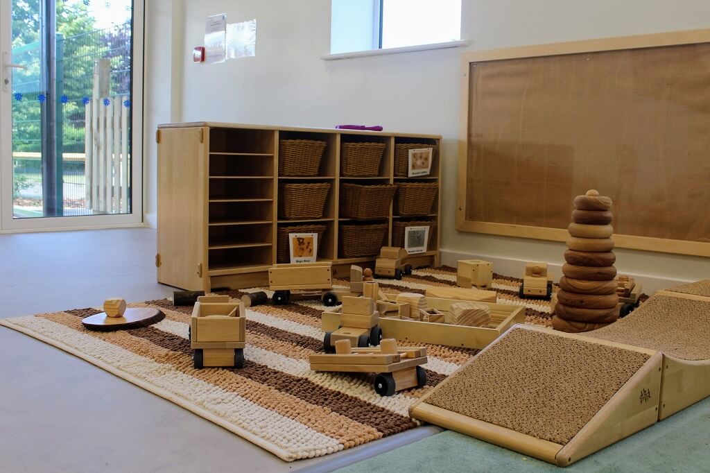 Childrens nursery indoor play area