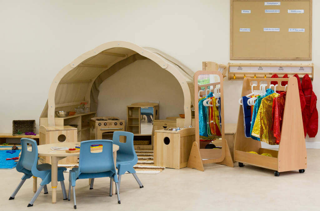 Інтерактивна ігрова зона в дитячій кімнаті