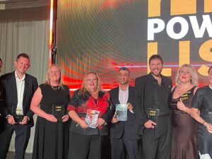 NMT Award Winners on stage at the PowerList Awards
