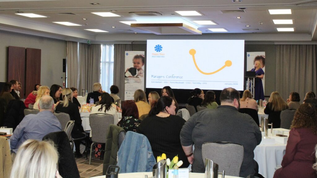 Photo taken from a previous Happy Days Conference