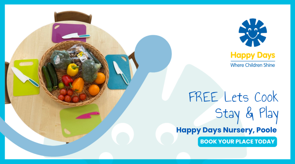 FREE Lets Cook Stay & Play event Happy Days Poole