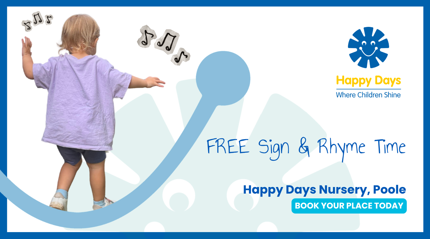 FREE Sign & Rhyme Time at Happy Days Poole